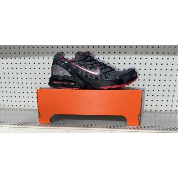 Nike Air Max Torch 4 Mens Athletic Running Shoes Size 9 Gray Red 343846-006